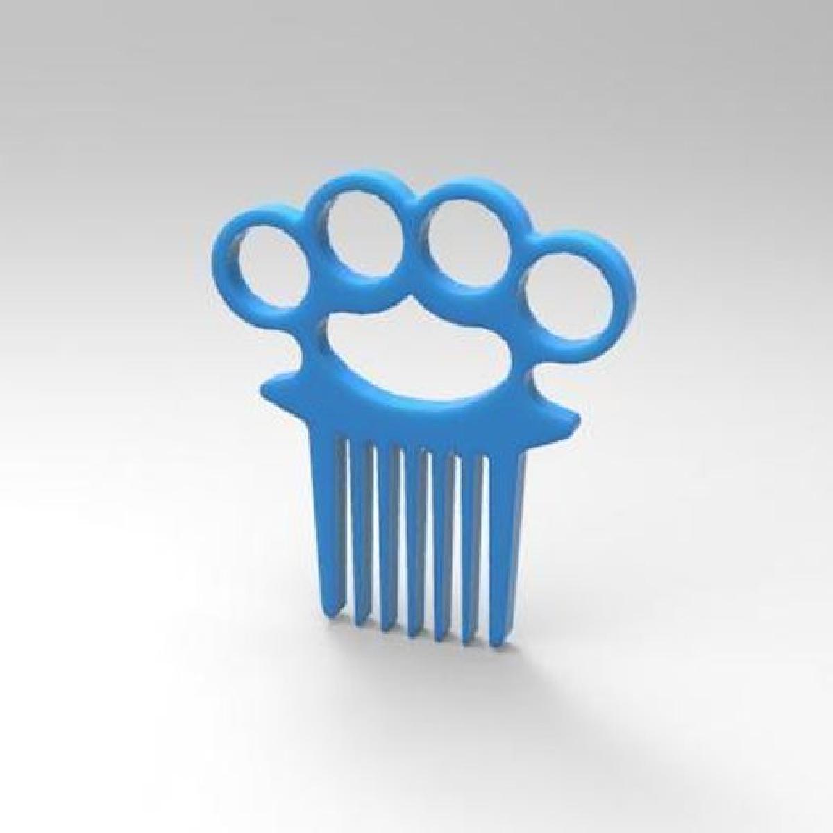 Nanograma "Vago" Knuckle Duster Beard Comb