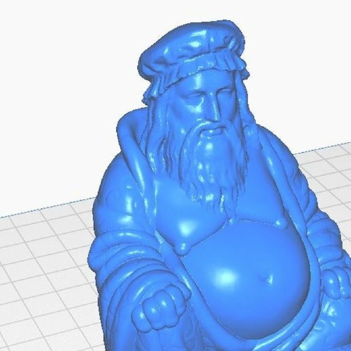 Leonardo DaVinci Buda (Colecao Pessoas Famosas)