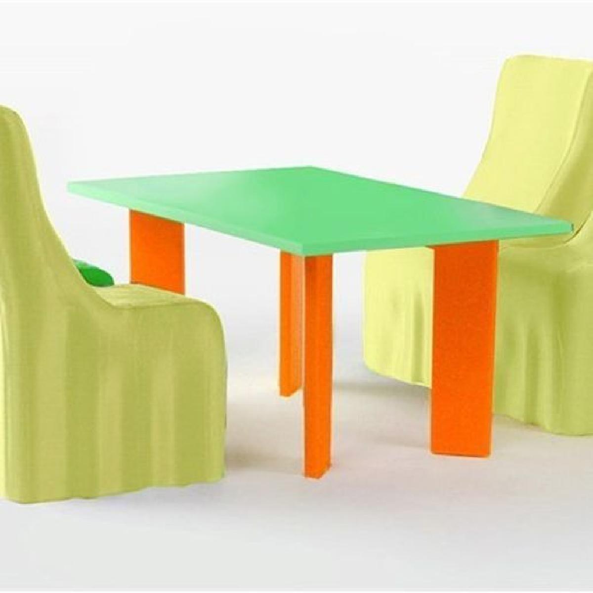 Mesa de Jantar Moderna e Cadeiras