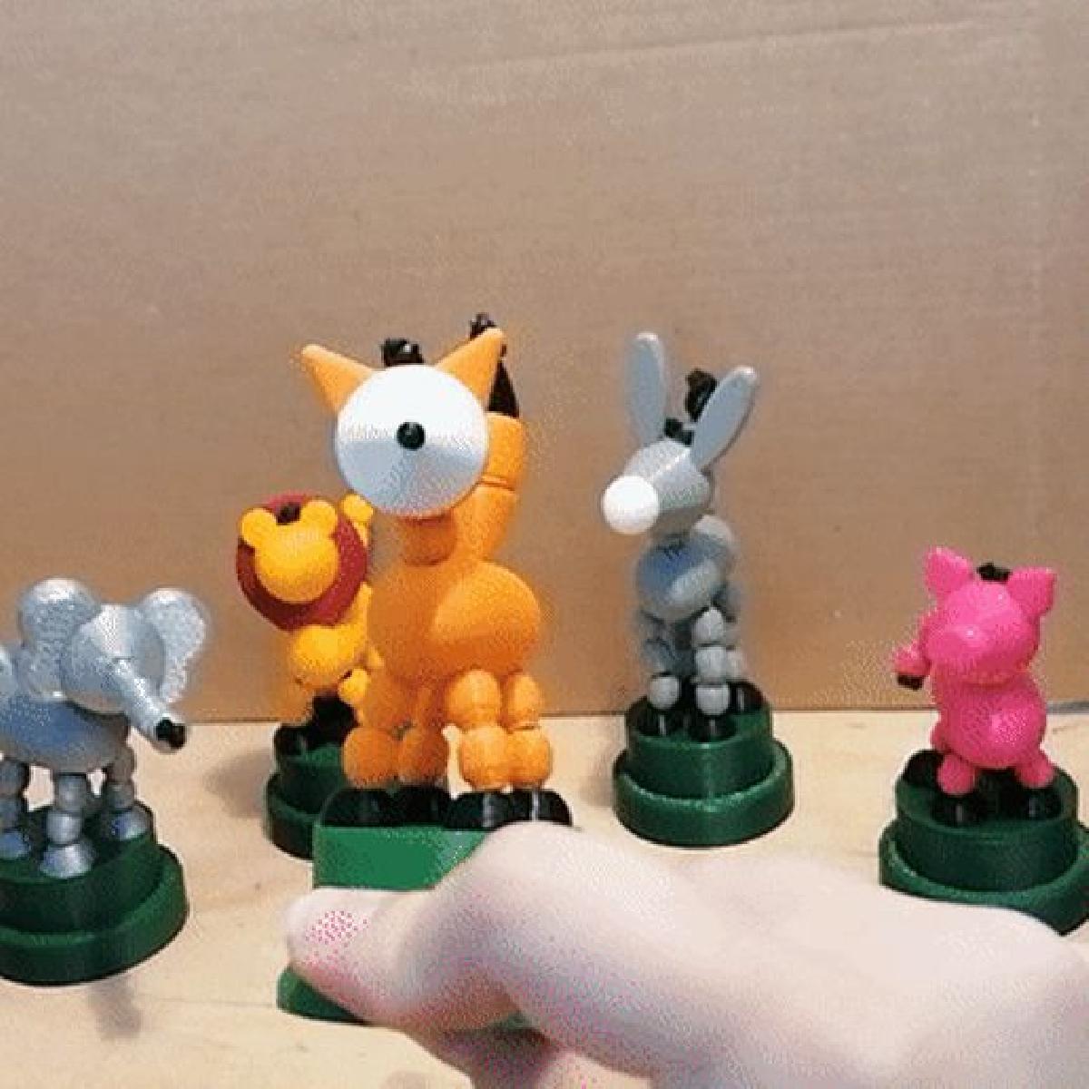 Brinquedos de Animais Colapsaveis