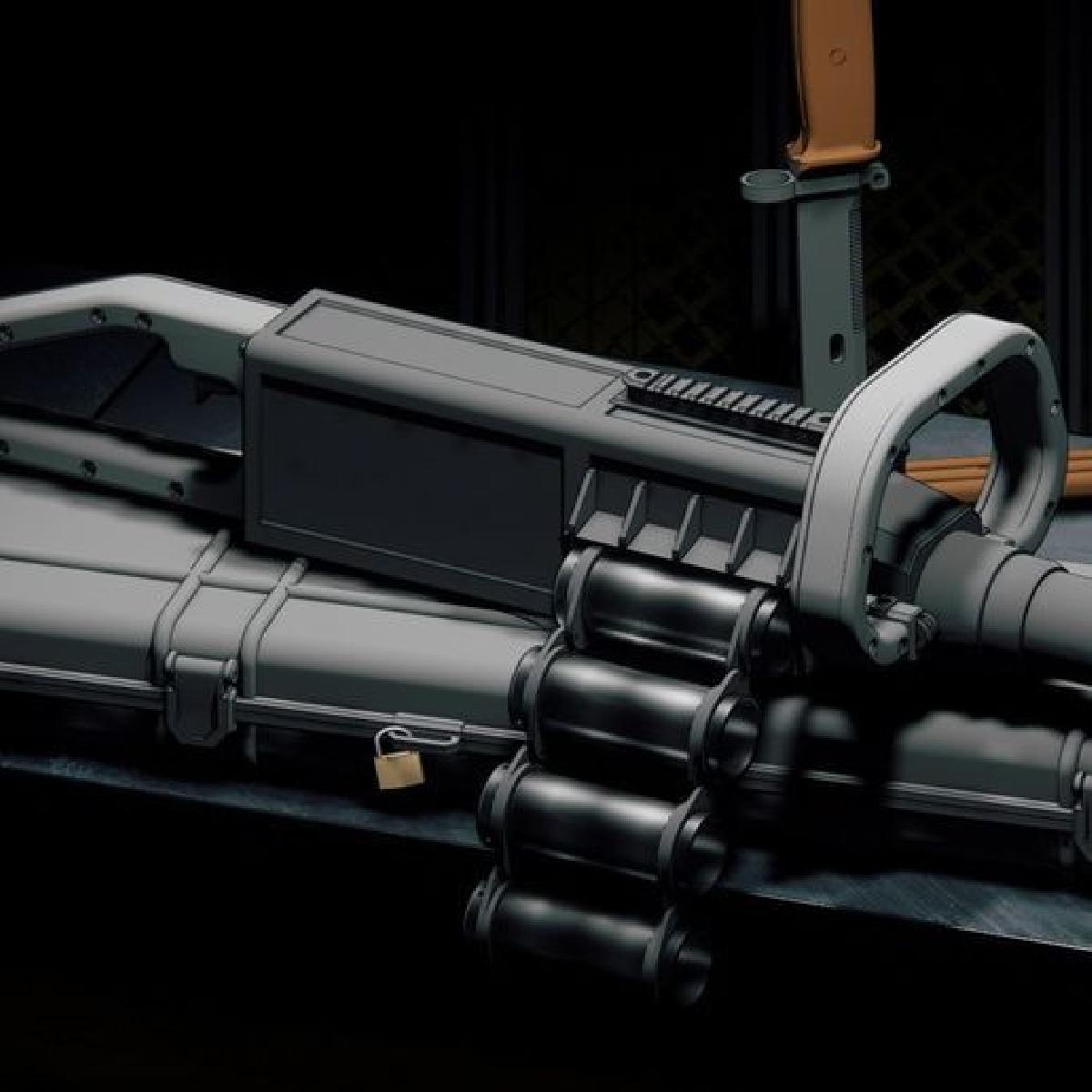 ABERTO AGS   espingarda automatica / lancador de granadas