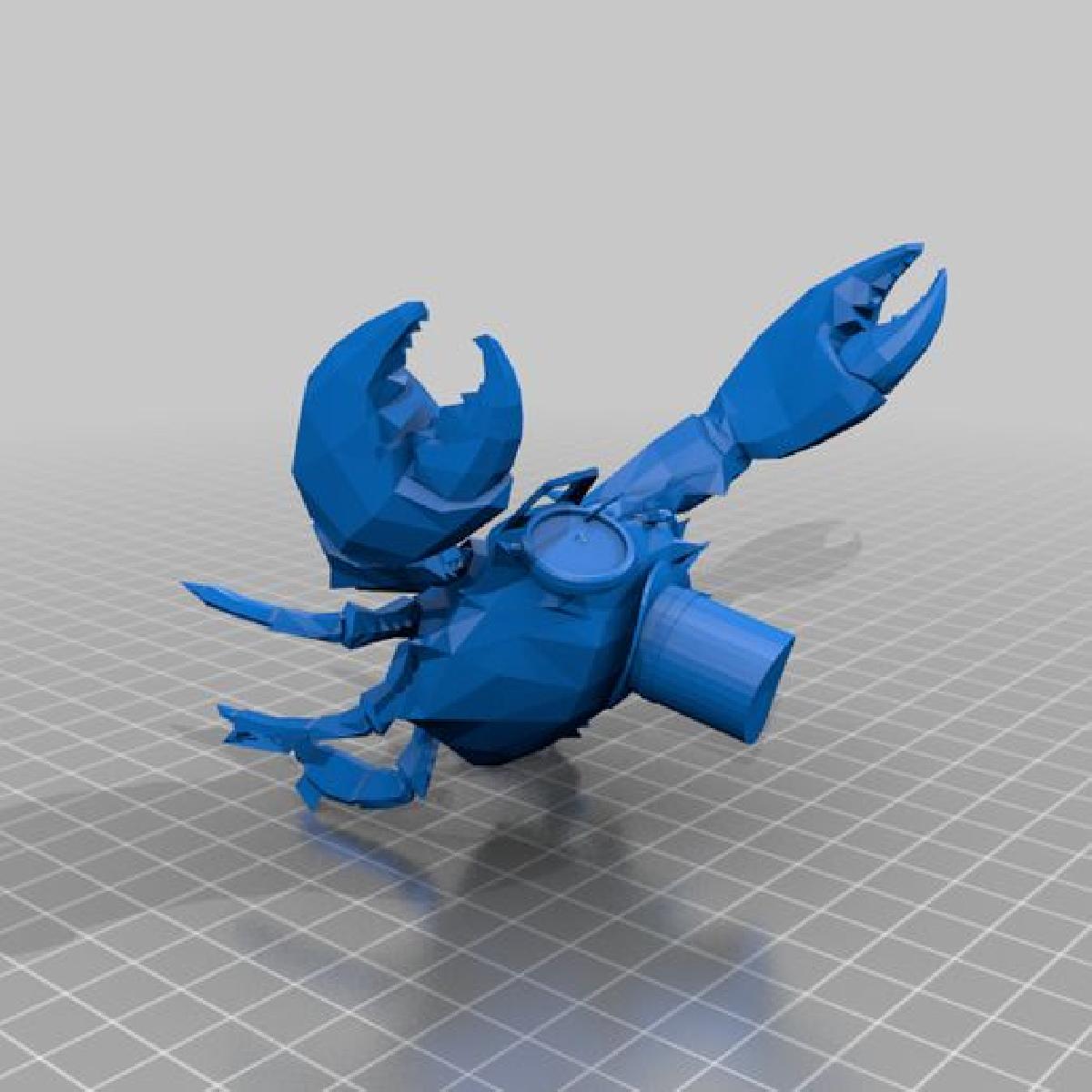 Skyrim Caranguejo de Lama Elegante