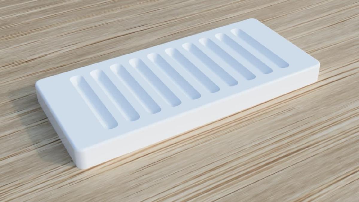 Tray of pins M1 101x45mm