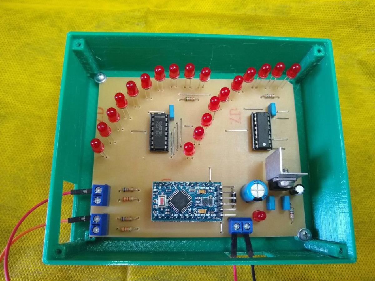 Caixa de Grafico de Barras Arduino