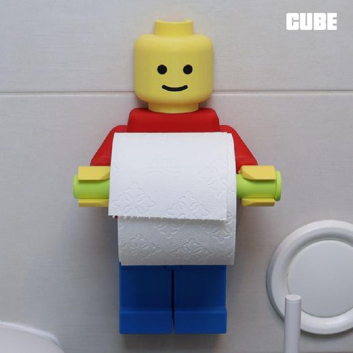 Lego Man Suporte de papel higienico