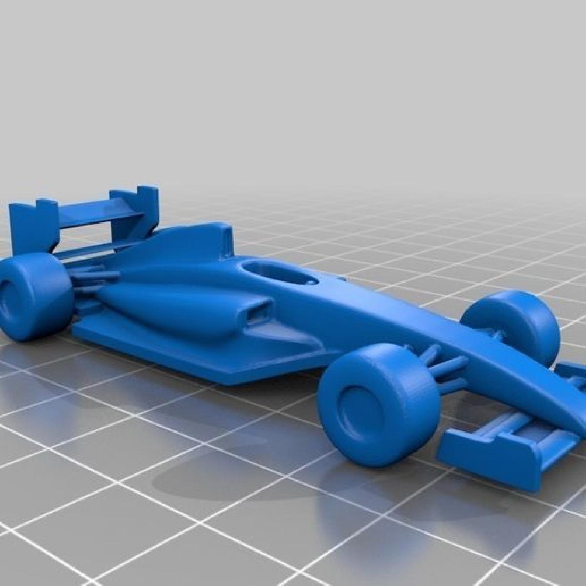 Dados 3D do carro de F1