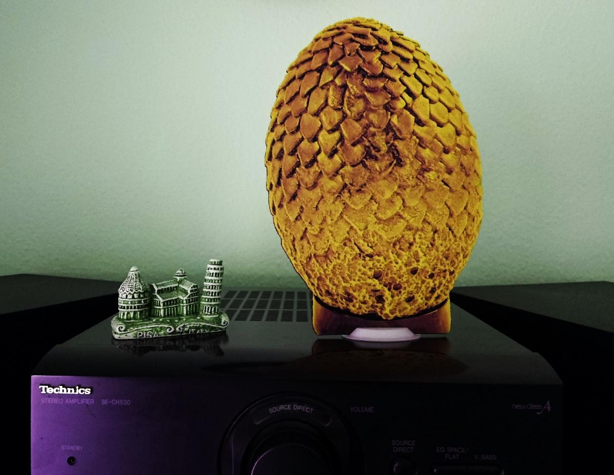 Jogo dos Tronos Ovo de Dragao 3D