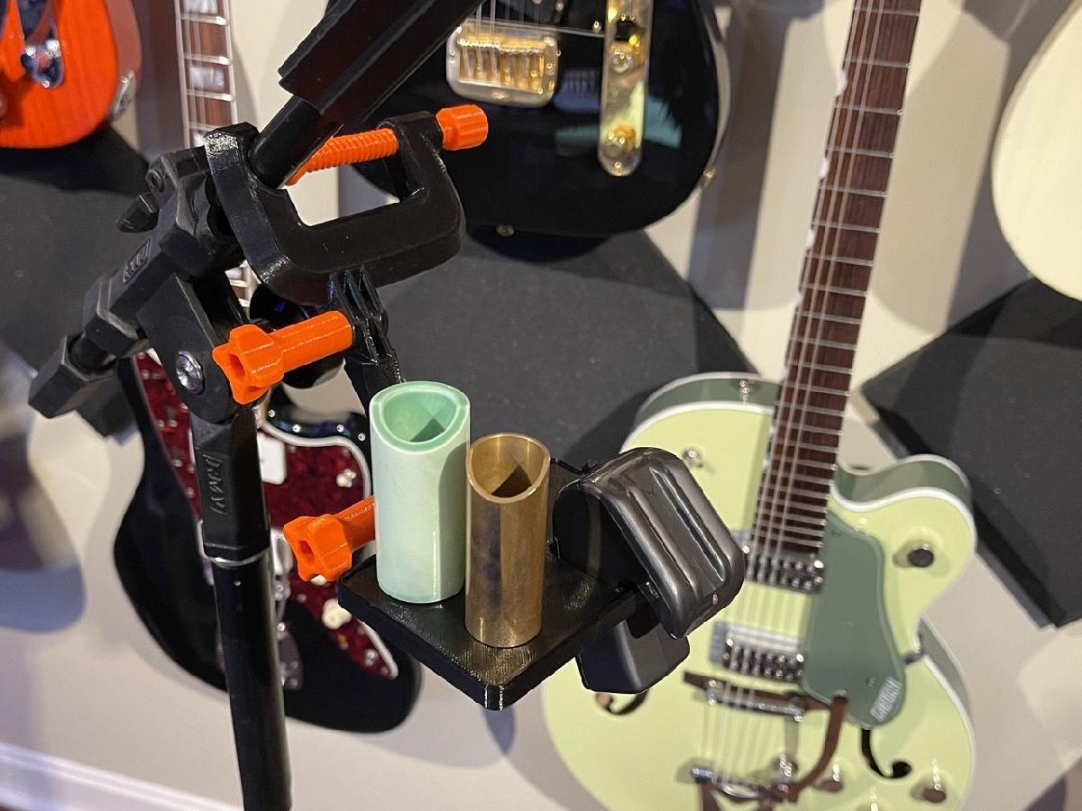 Suporte para Acessorios de Guitarra   EBow + 2 Slides