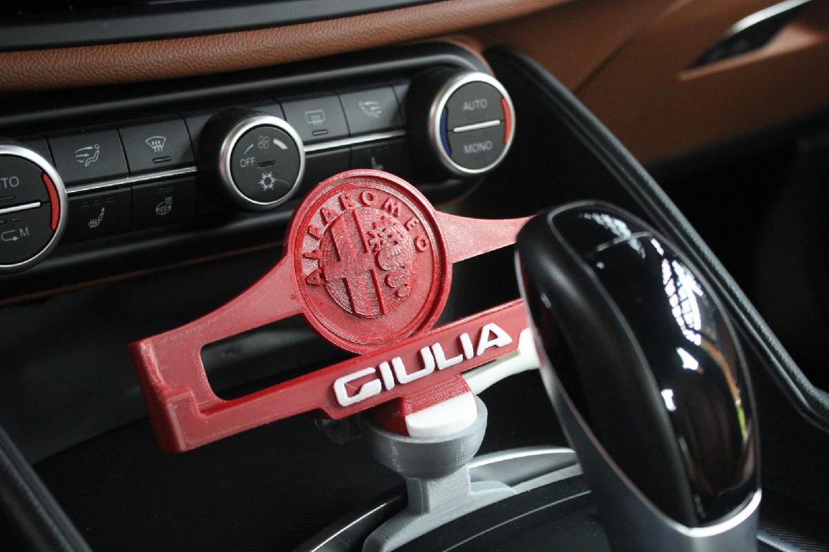 Suporte celular para Alfa Romeo Giulia e Stelvio Suporte para telefone (suporte para telefone para Alfa Giulia e Stelvio)
