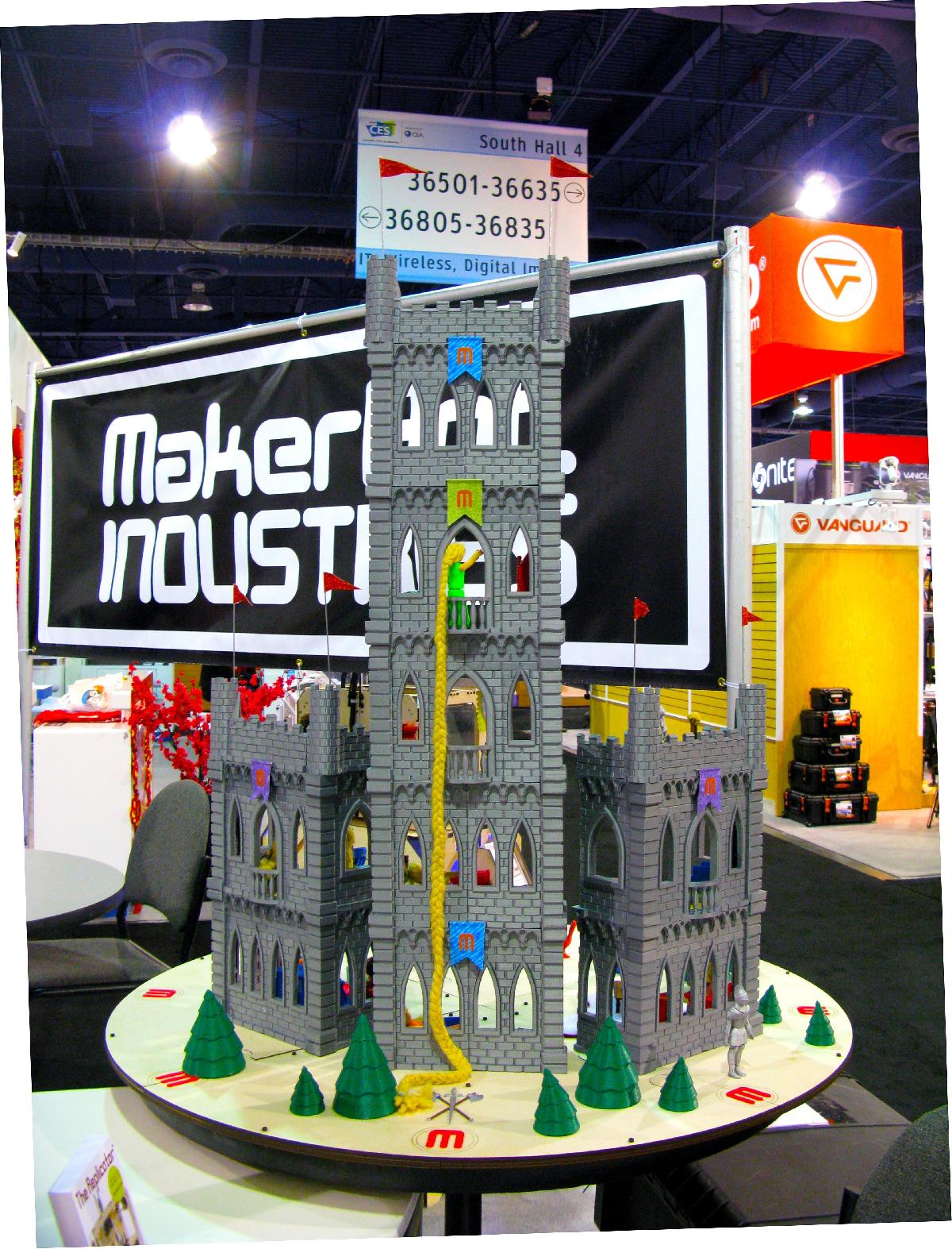 Conjunto de Brincadeiras do Castelo de Contos de Fada MakerBot
