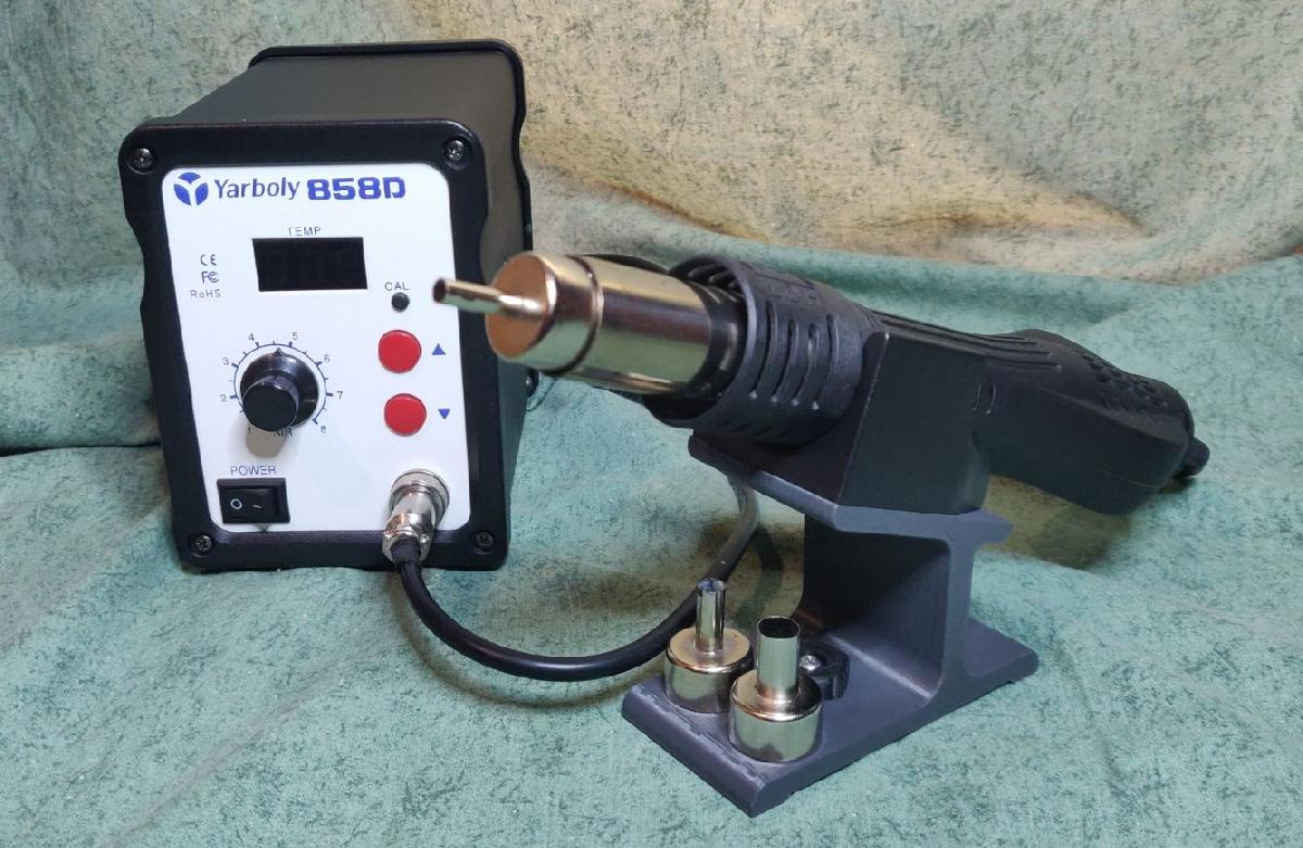 Suporte para soprador de ar quente 858D