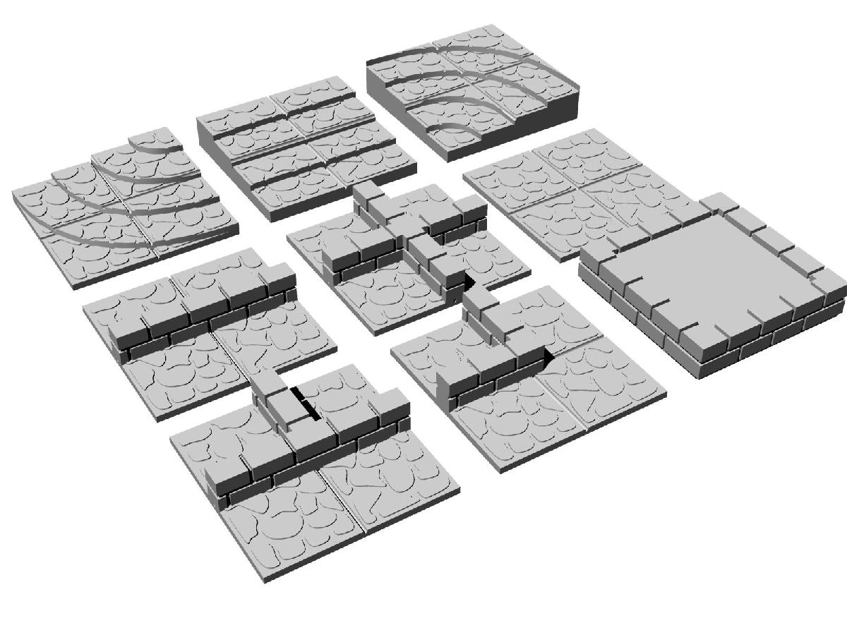 Tabletop Role   Tabuleiro de Rol 28mm/25mm