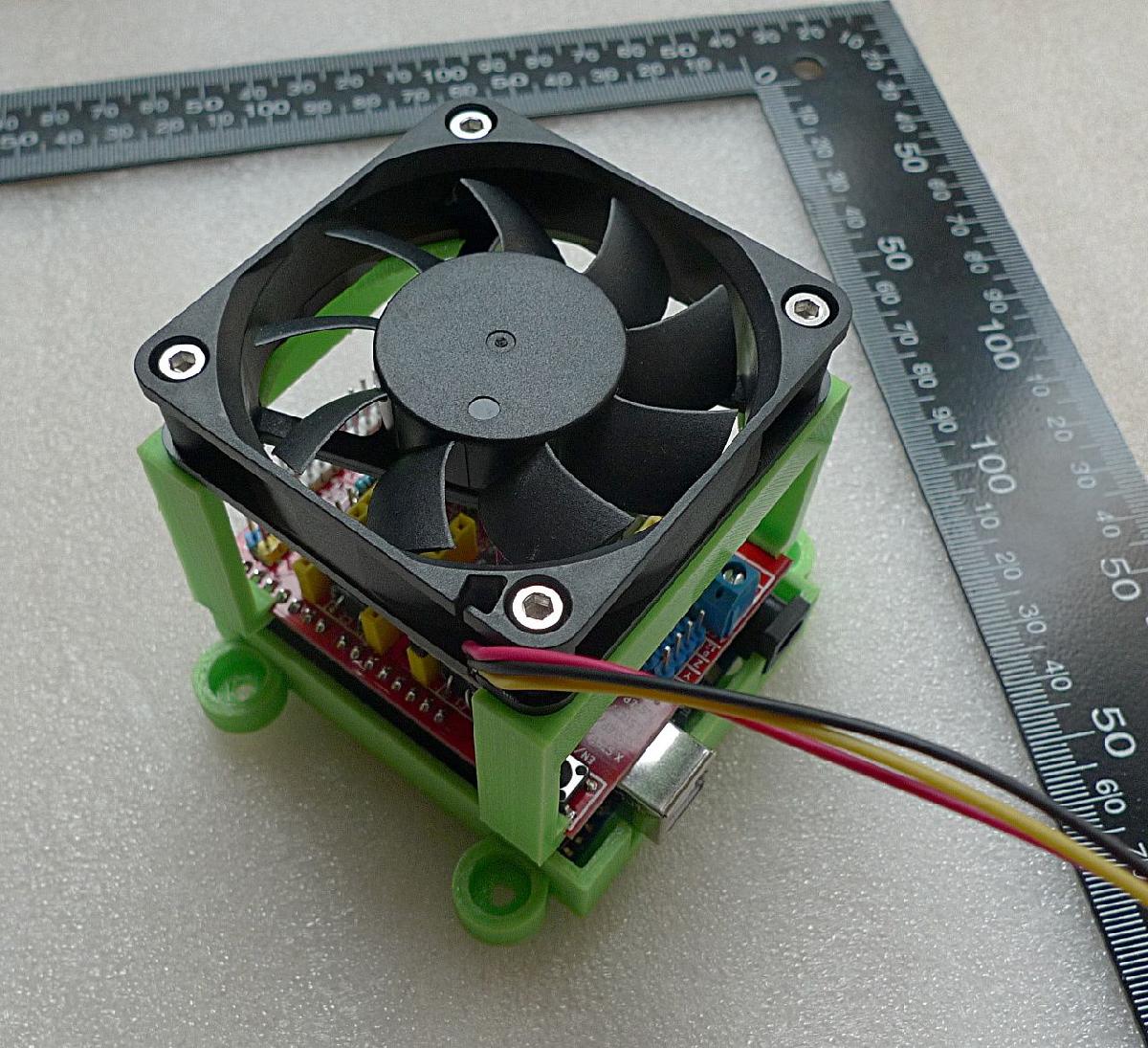 CNC Arduino / Placa Grbl empilhada com ventilador de 60mm