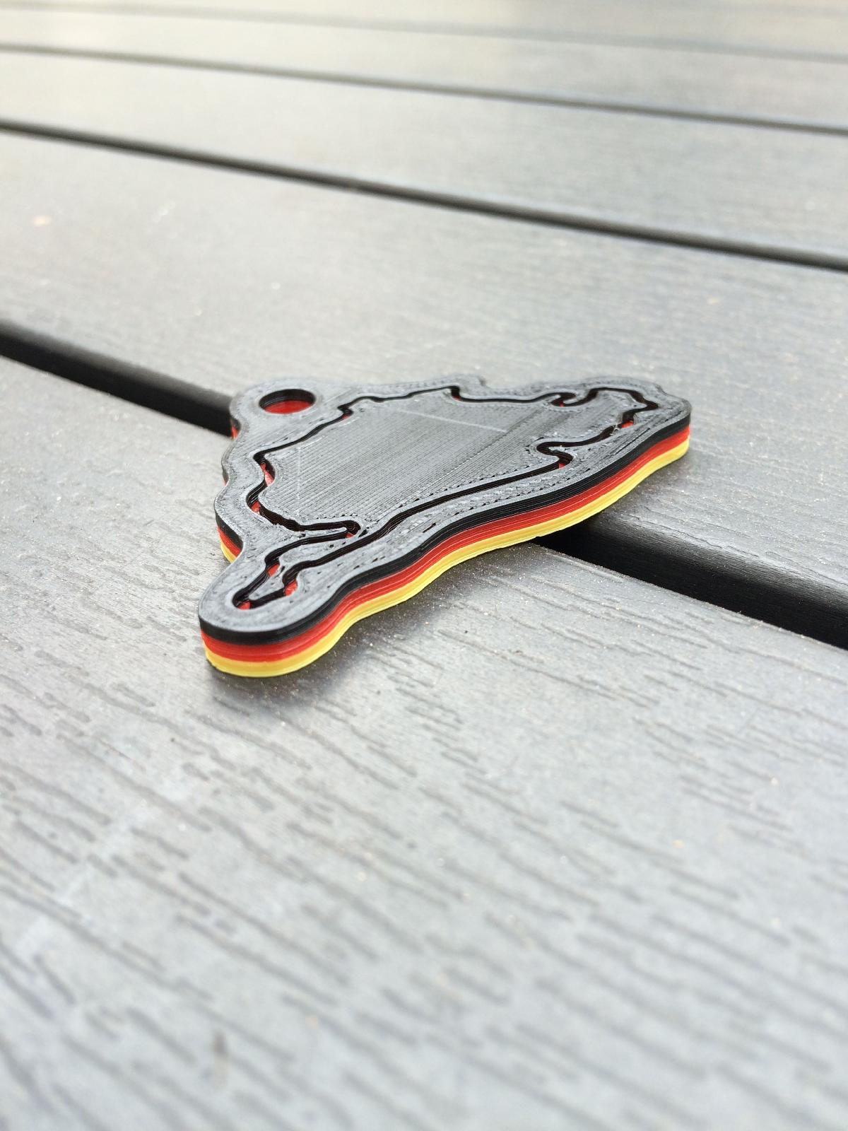 Chaveiro do Nurburgring