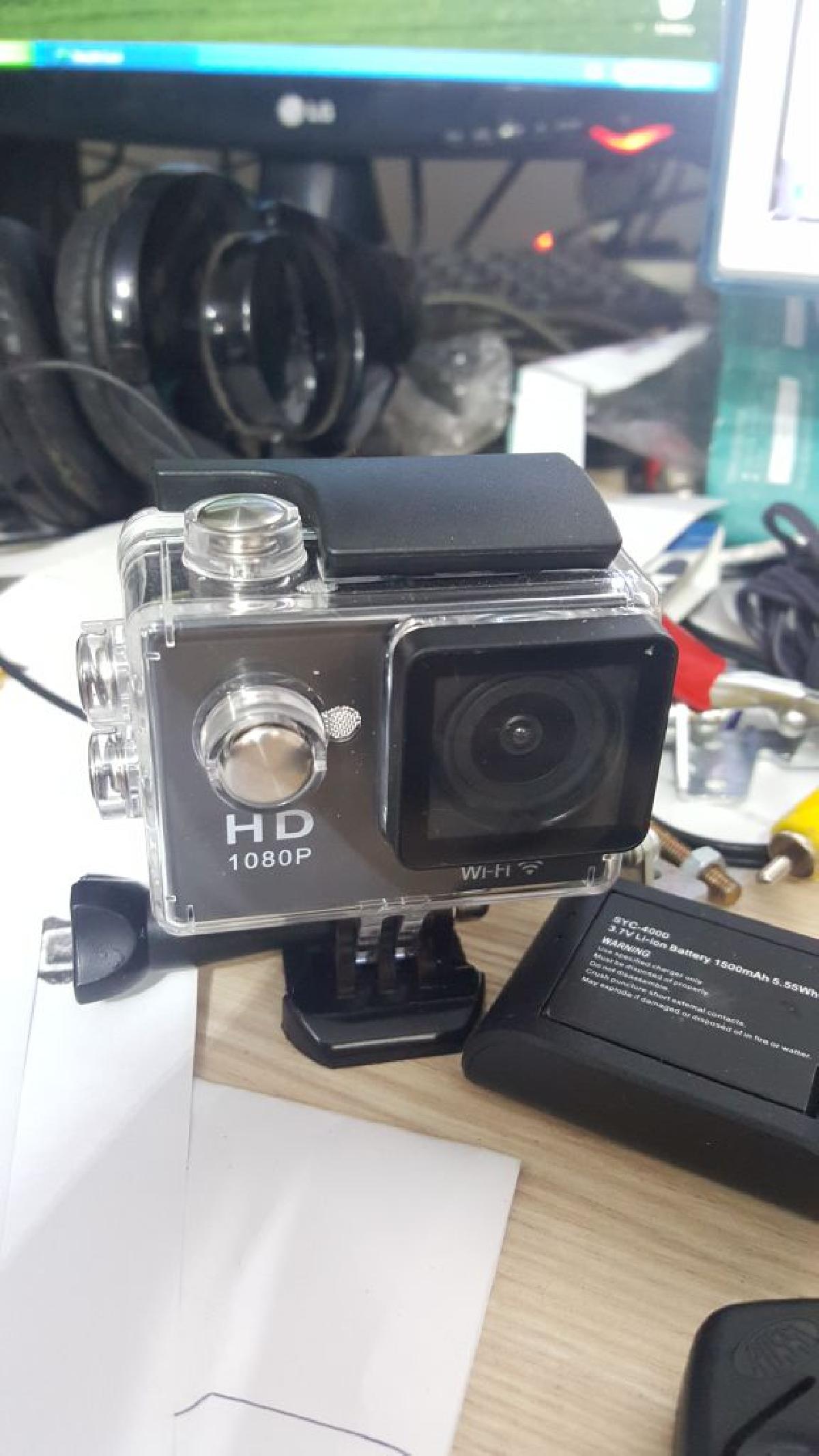 Lente Protetora Camera Esportiva X4000 Estojo Sjcam