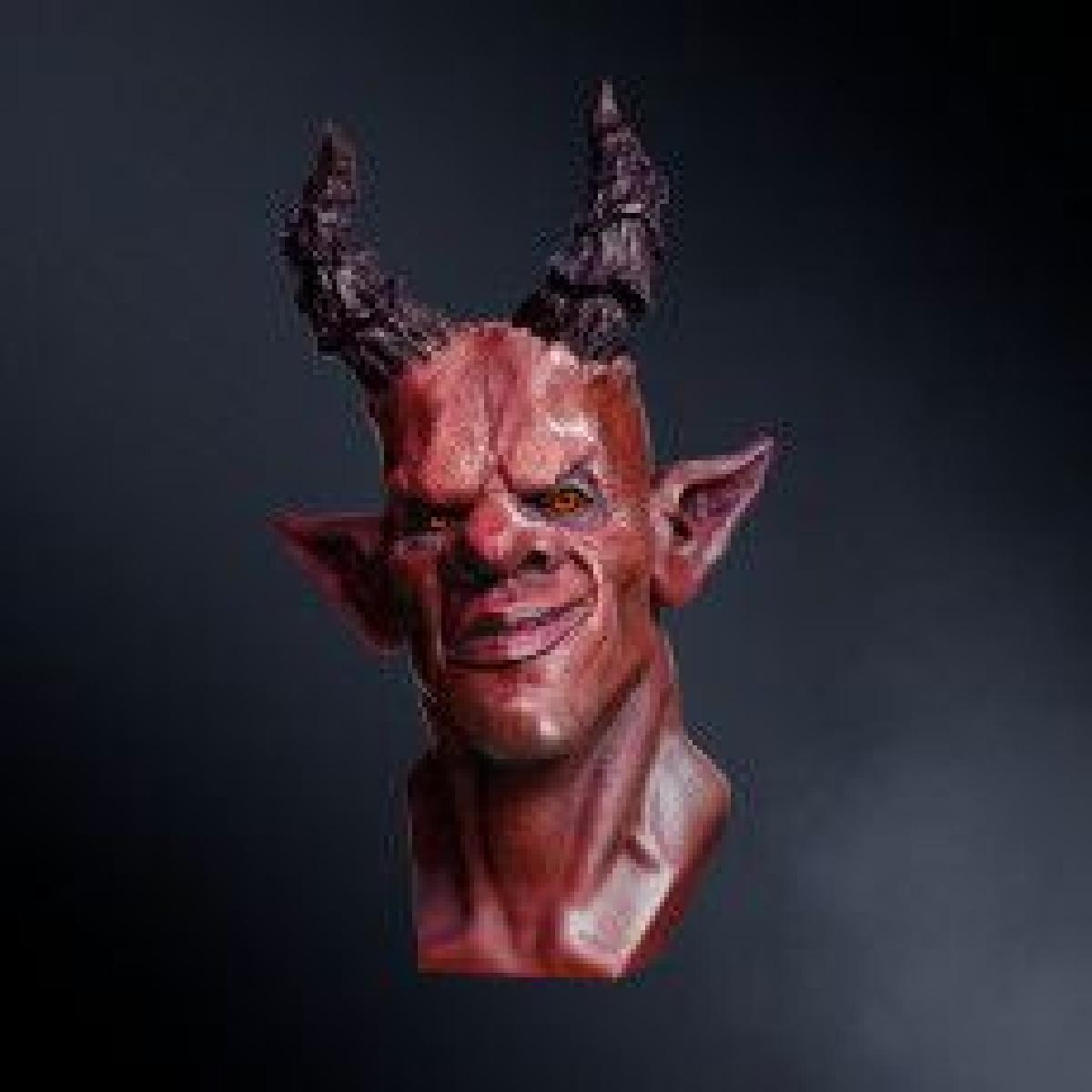 Demon Bust   Suporte para Canetas de Fantasia