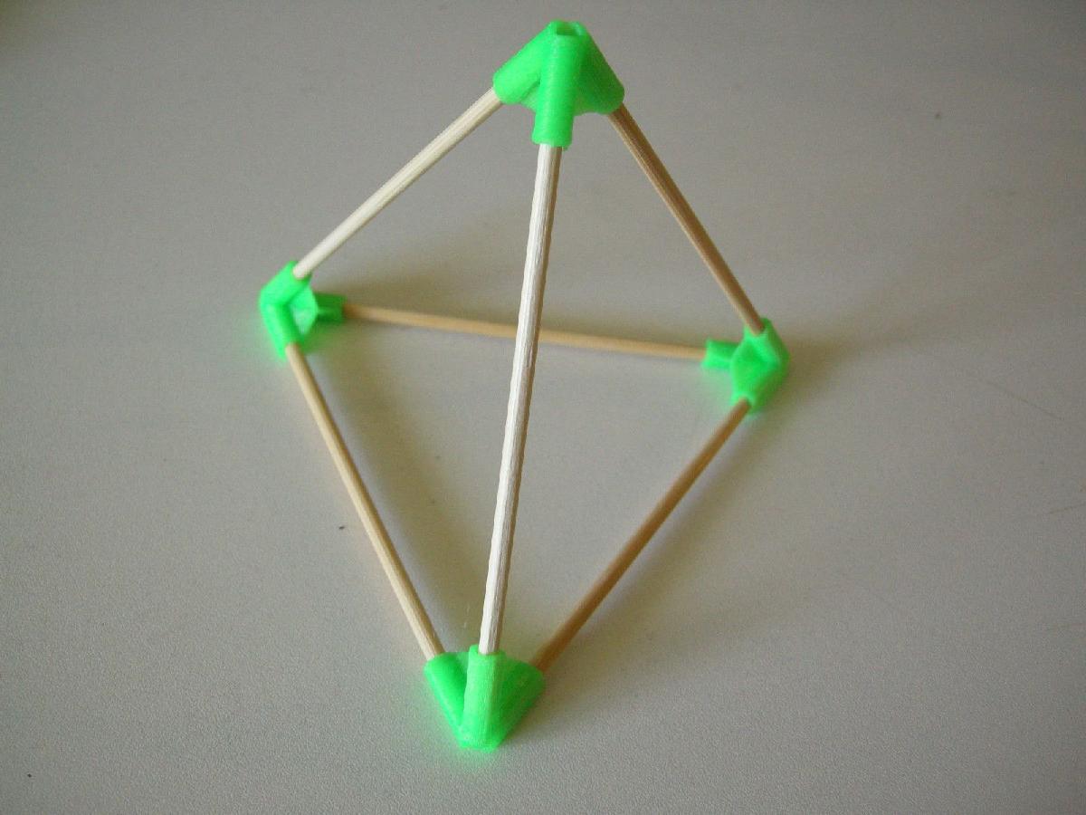 Vertice de tetraedro