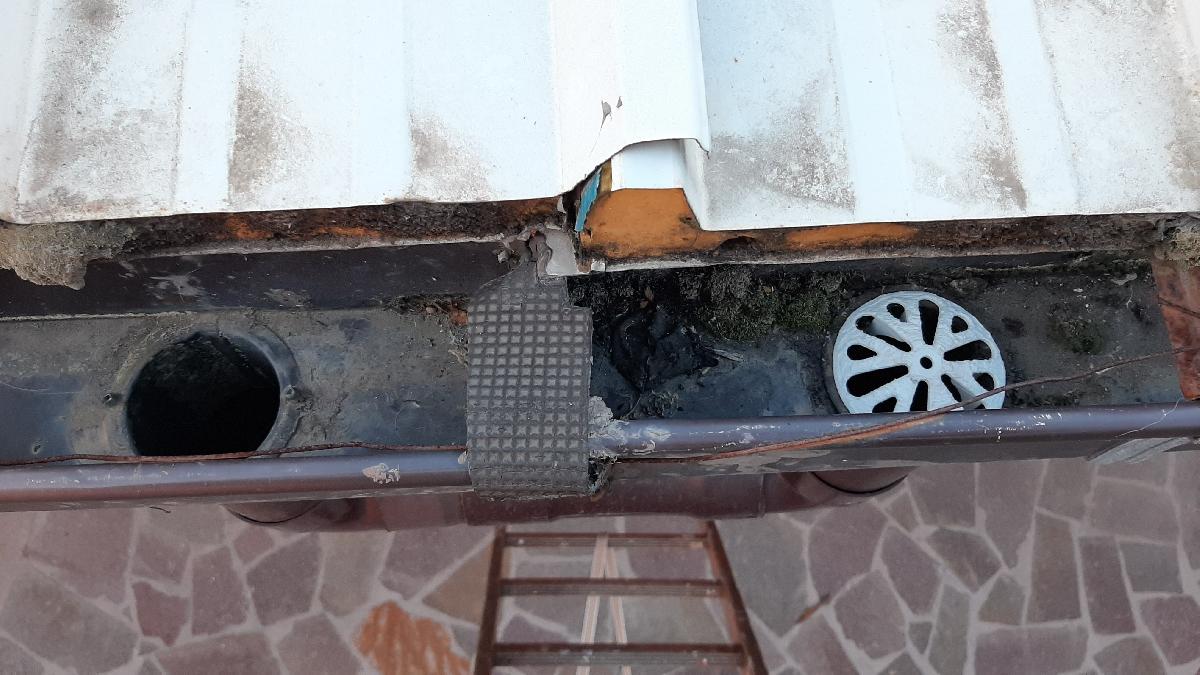 filtro de sujeira para calha (protecao para folhas)