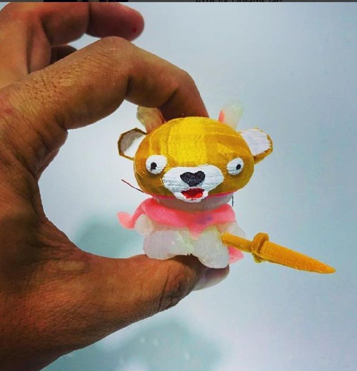 Fortnite Bunny Bear Mask e mais, mascaras de bunnys de silicona. Fornite , Ovito e Mas.