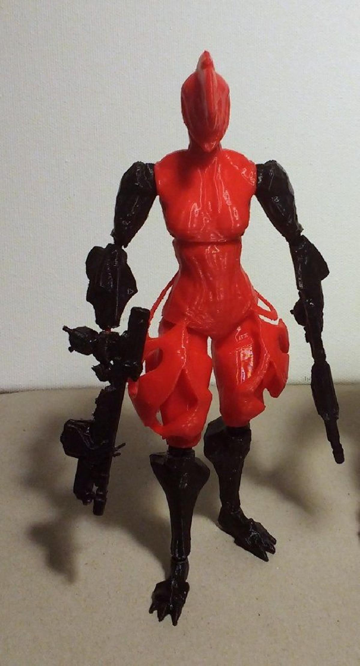 Figura de Acao Ember de Warframe