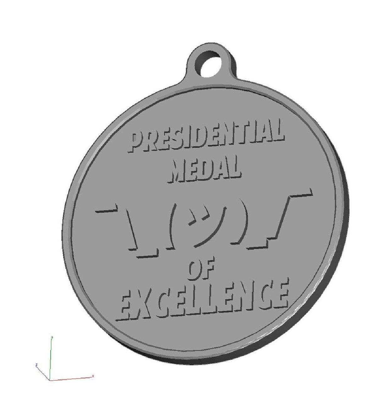 Medalha de Excelencia Shruggie