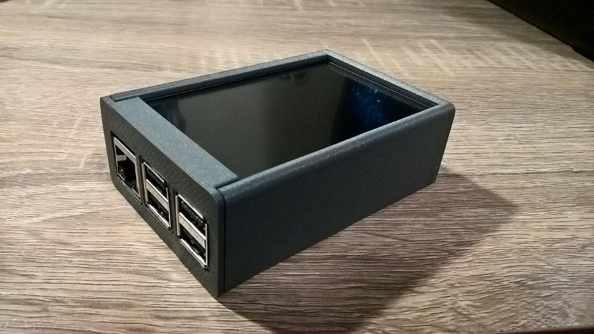 Raspberry Pi 3_Model B Capa com TFT de 3,5 (Atualizado)