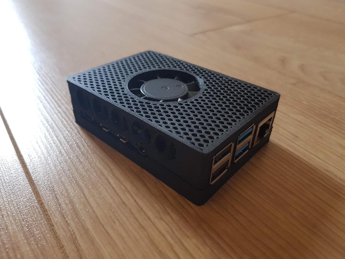 Caixa Raspberry Pi 4 (ventilador de 40mm)