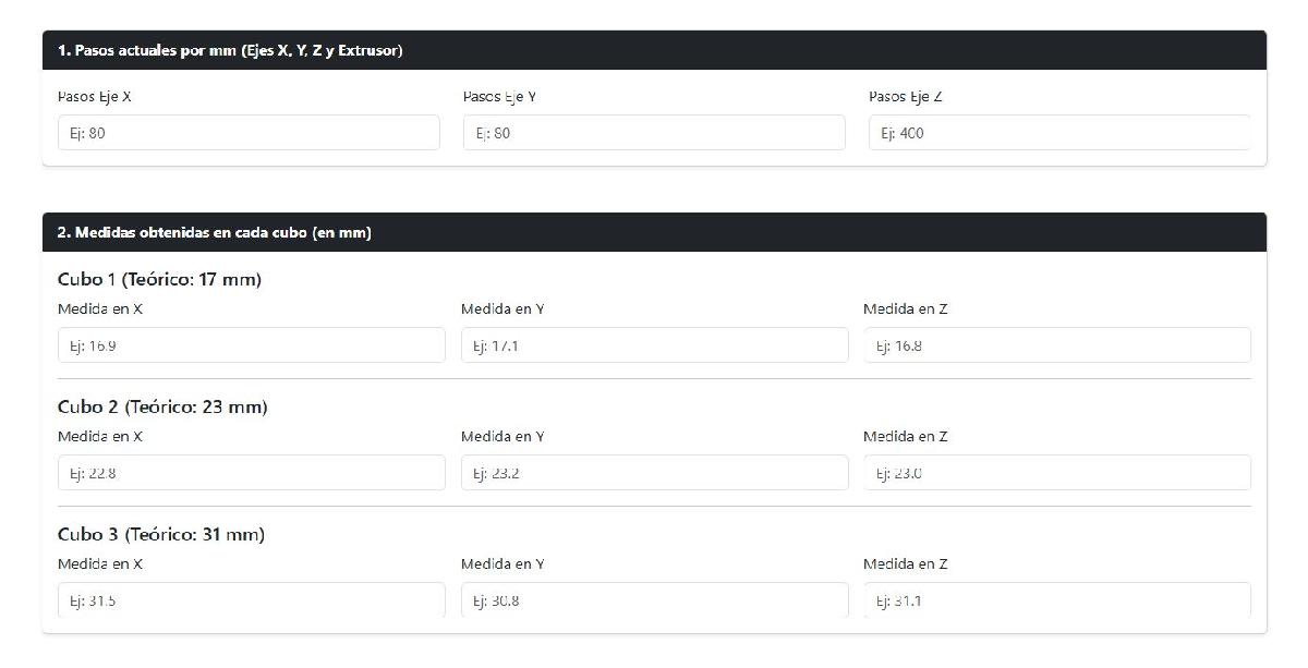 Ferramenta de Calibracao Estatistica para Impressoras 3D FDM