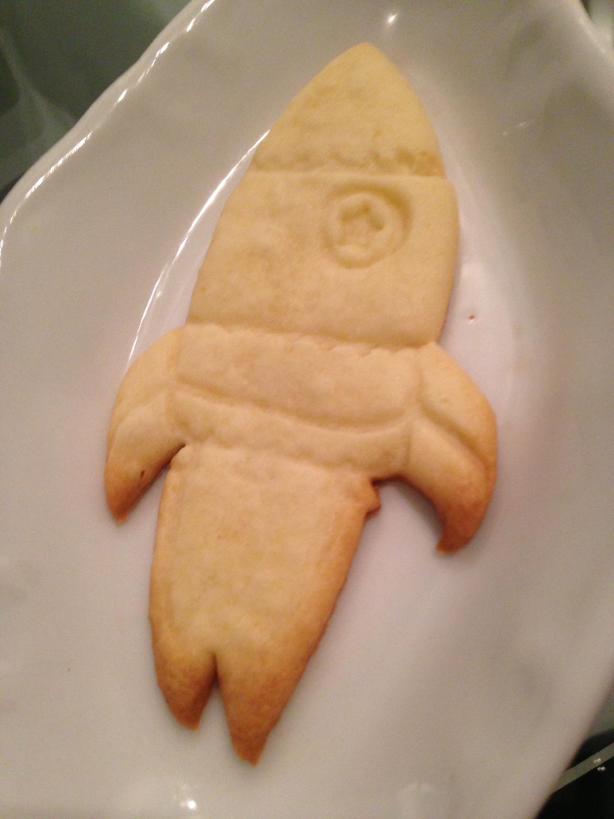 Cortante para biscoitos Foguete   Rocket Cookie Cutter