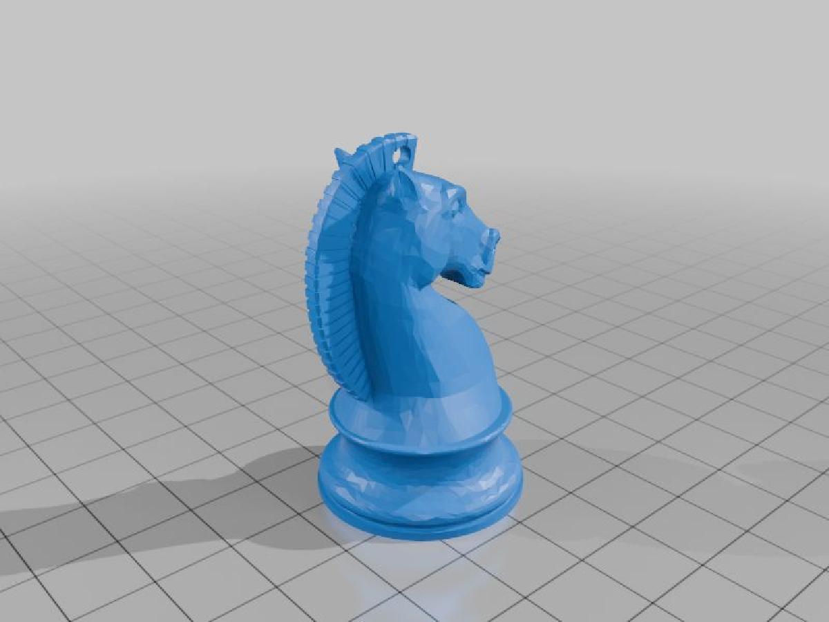 Chess Keychain Horse