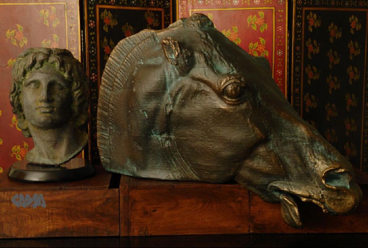 Cabeca de um cavalo de Selene