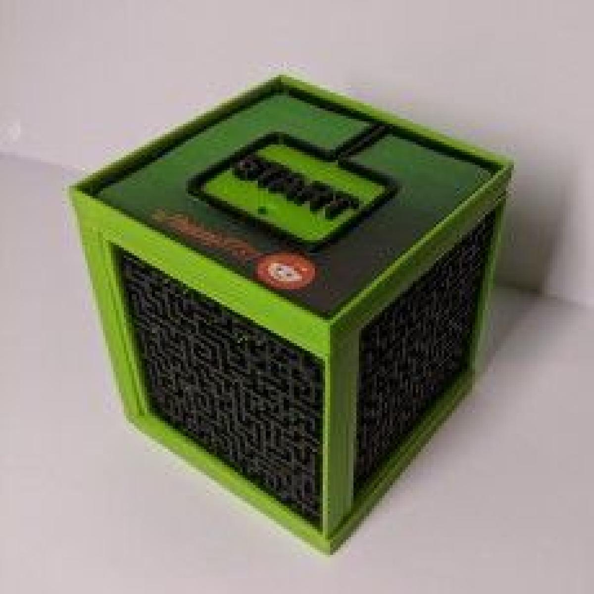 Cubo labirinto de bola