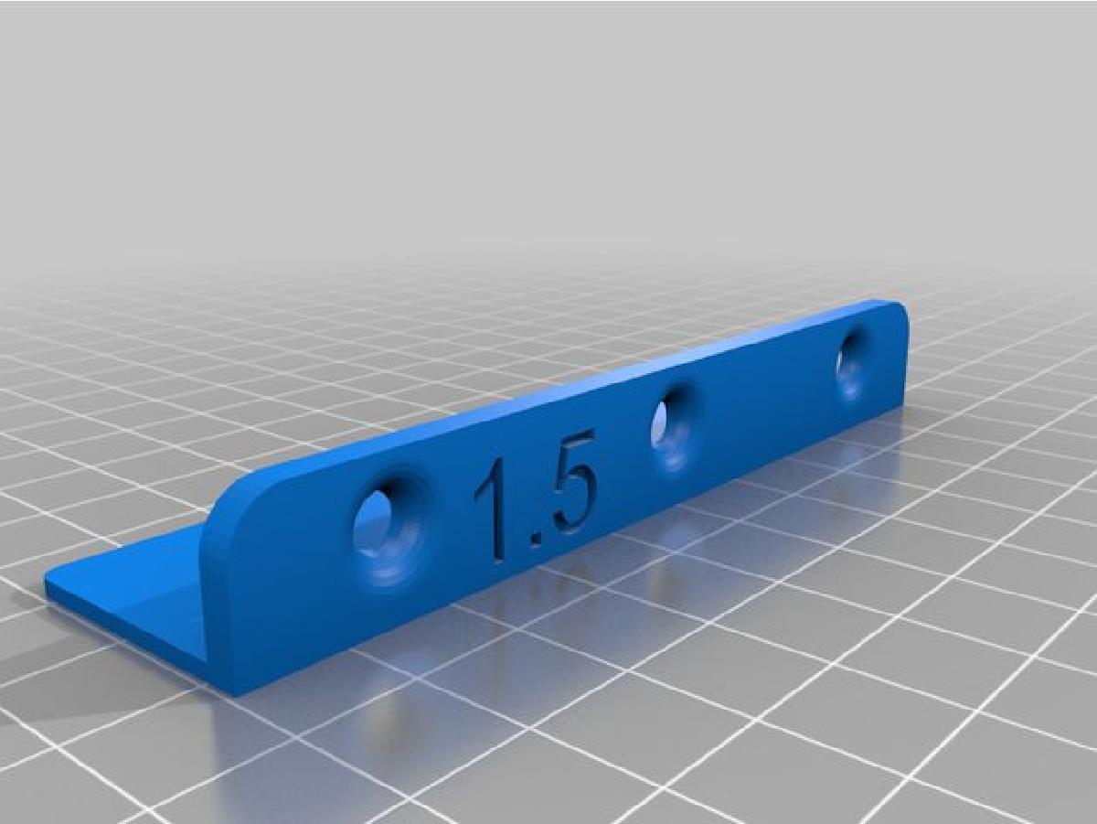 Espessores para banco de trabalho