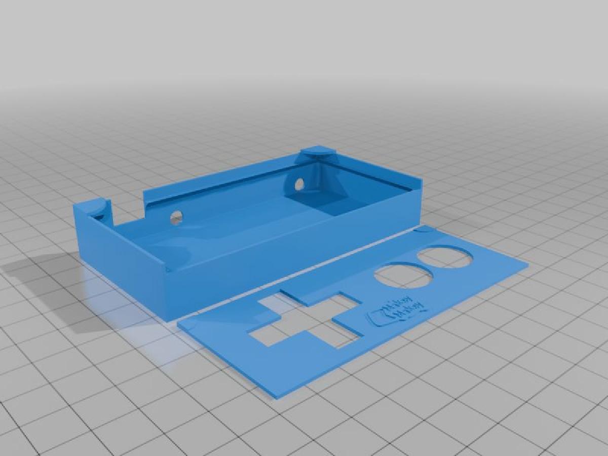 Cajon para placa Makey Makey.