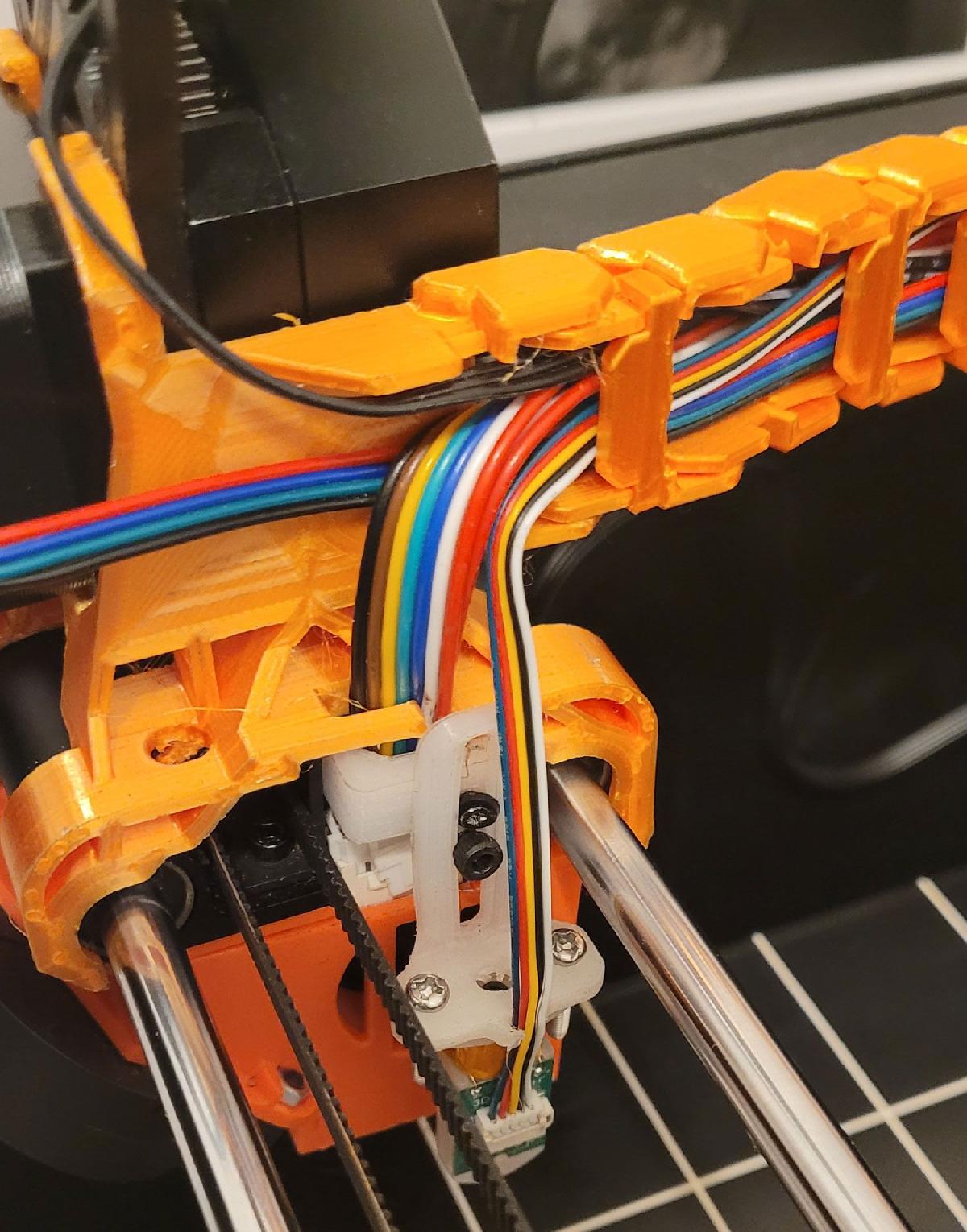 Suporte BlTouch do Flying Bear Ghost 5 para configuracao de acionamento direto.