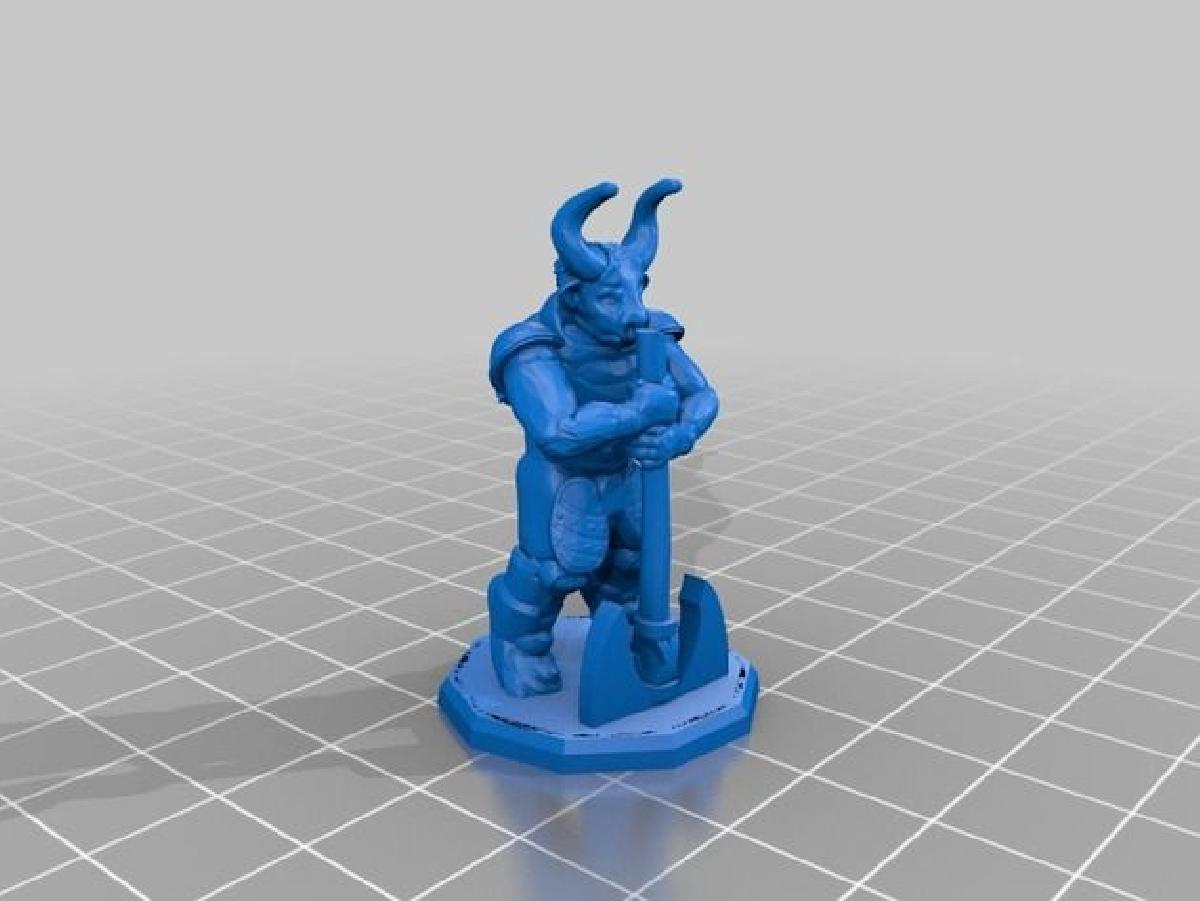 Miniatura de RPG   Minotauro