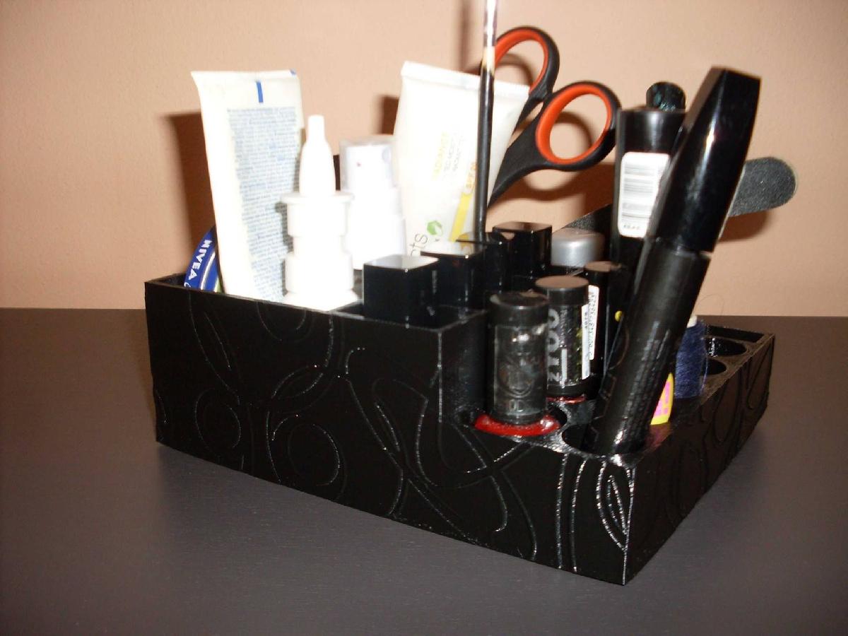 Organizador de maquiagem / manicure