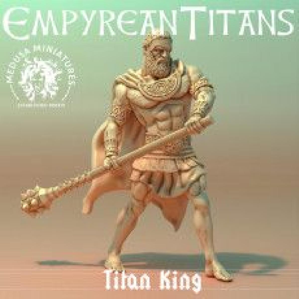 Rei Tita Empireo – Miniatura de Gigante Majestoso para RPGs de Mesa de Fantasia.