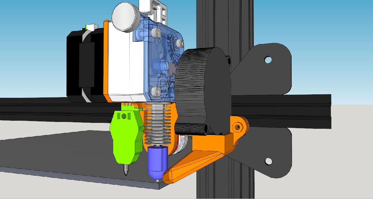 CR 10 Drive Direto [AIO EVO][TITAN][TOUCH MI/BLTOUCH][5015][PASSO CILINDRICO]