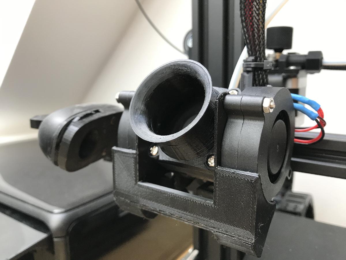 Duto de ventilador 40/60mm/embolo de velocidade (compativel com hero me)