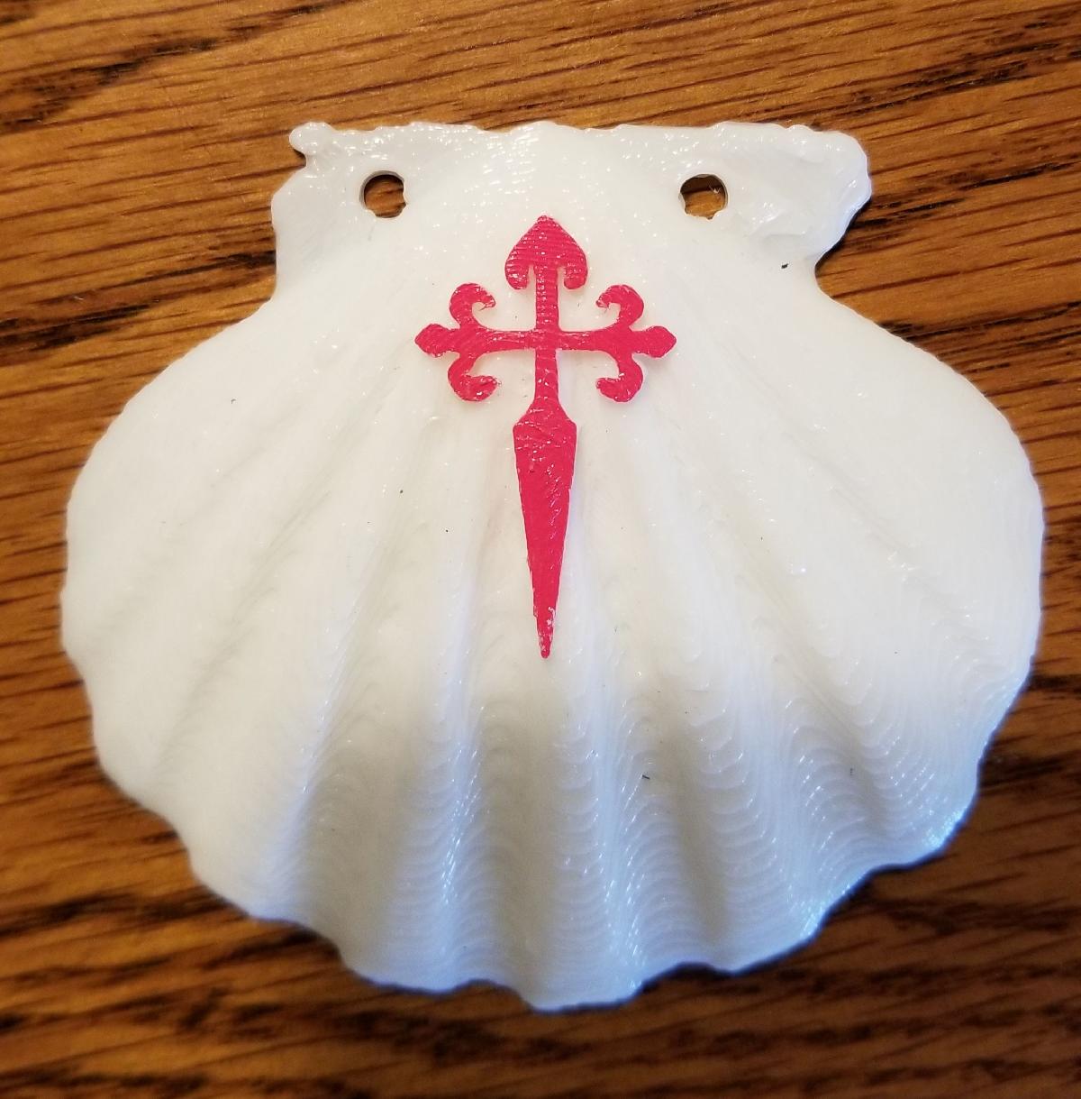 Conchas de vieira do Caminho de Santiago