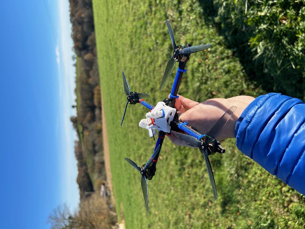 Galo Autonomo. Drone autonomo com menos de 250 g.