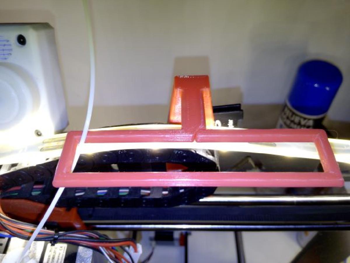Guia de filamento para Prusa i3 Hephestos