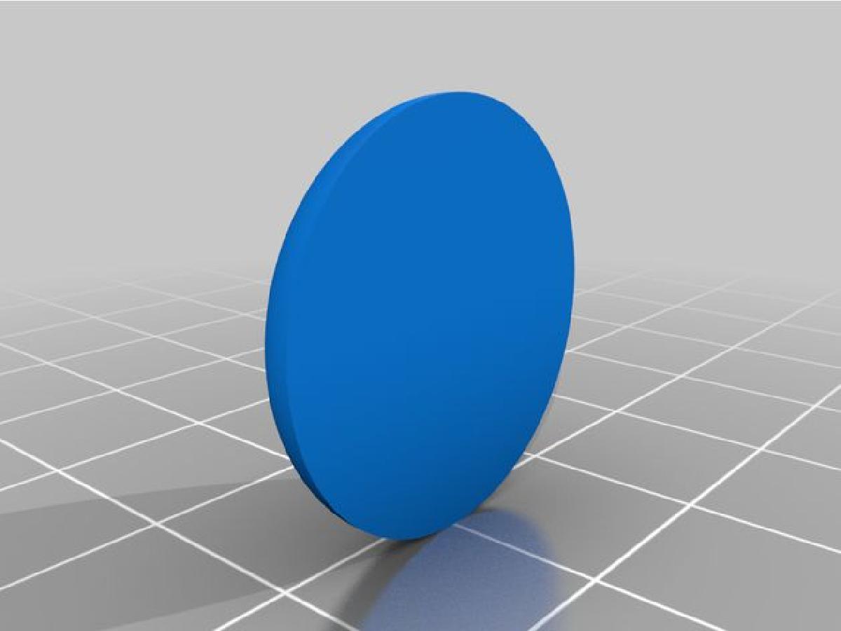 Bingo stone 01 to 90 in STL file