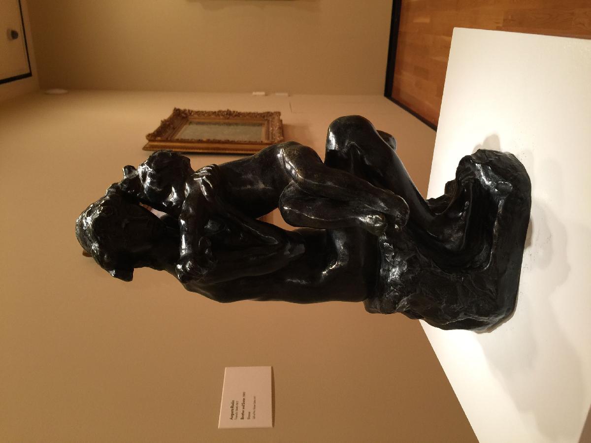 Irmao e Irma, Rodin, Museu de Arte de Portland