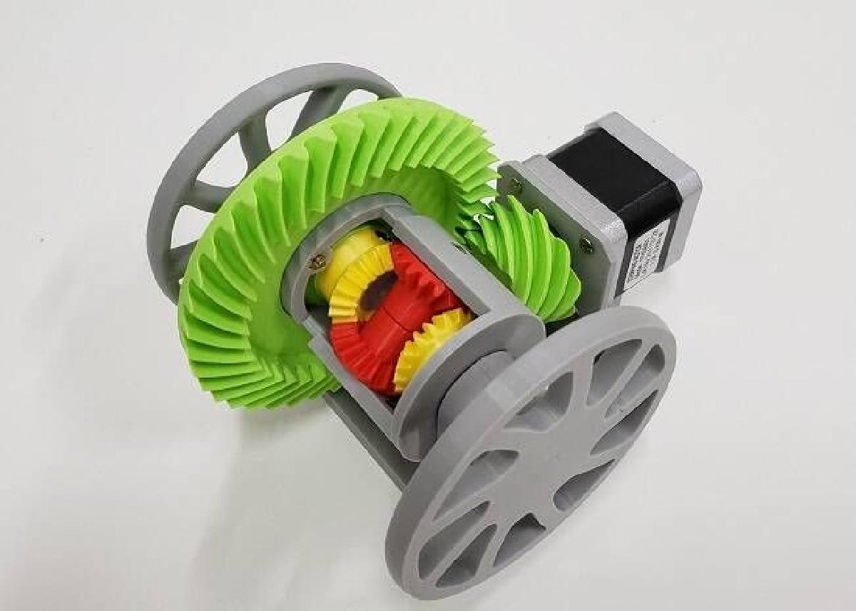 Diferencial Automotivo NEMA17 / ULN2003.