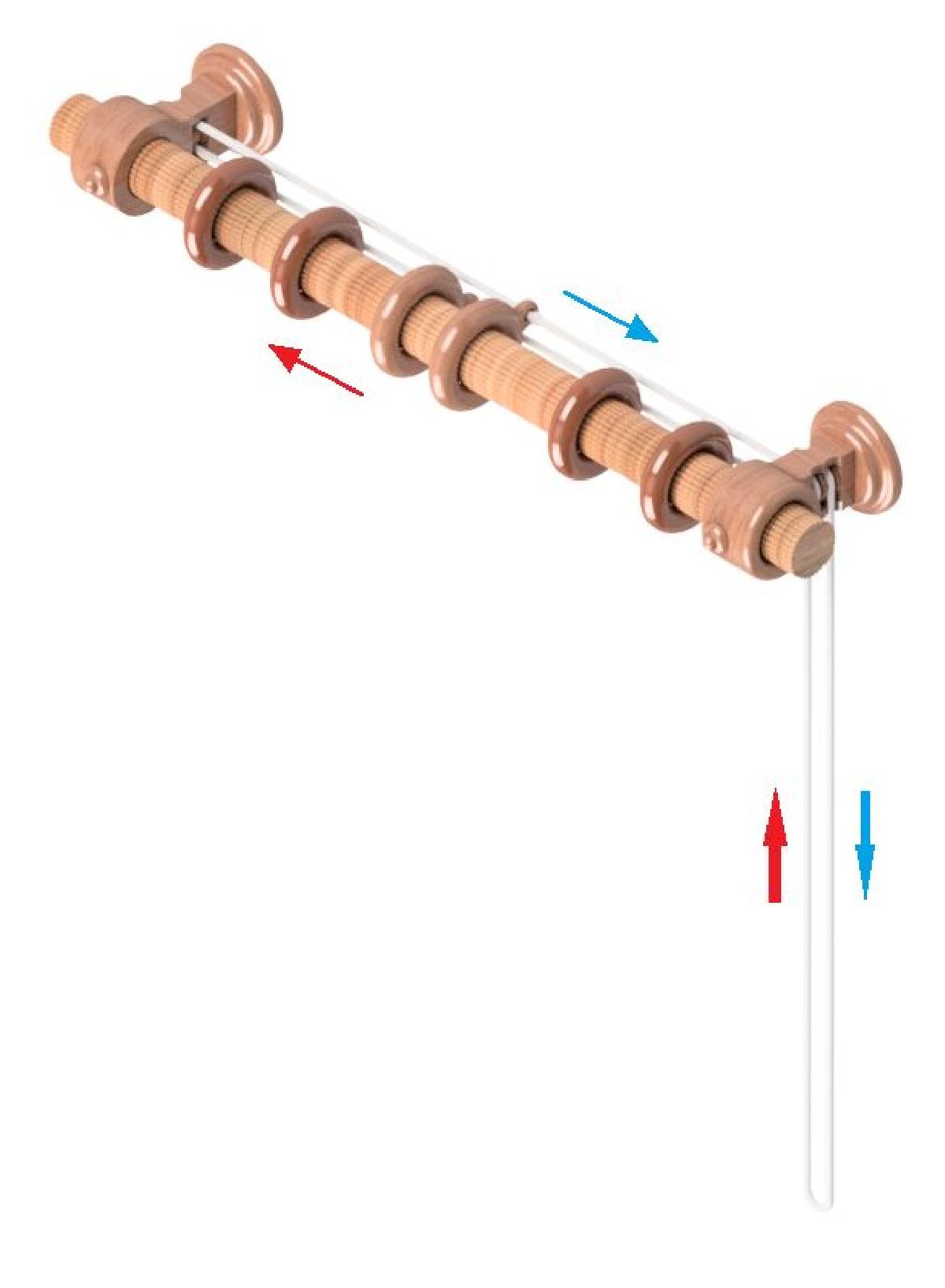 Sistema para Cortinas 22 mm de Diametro