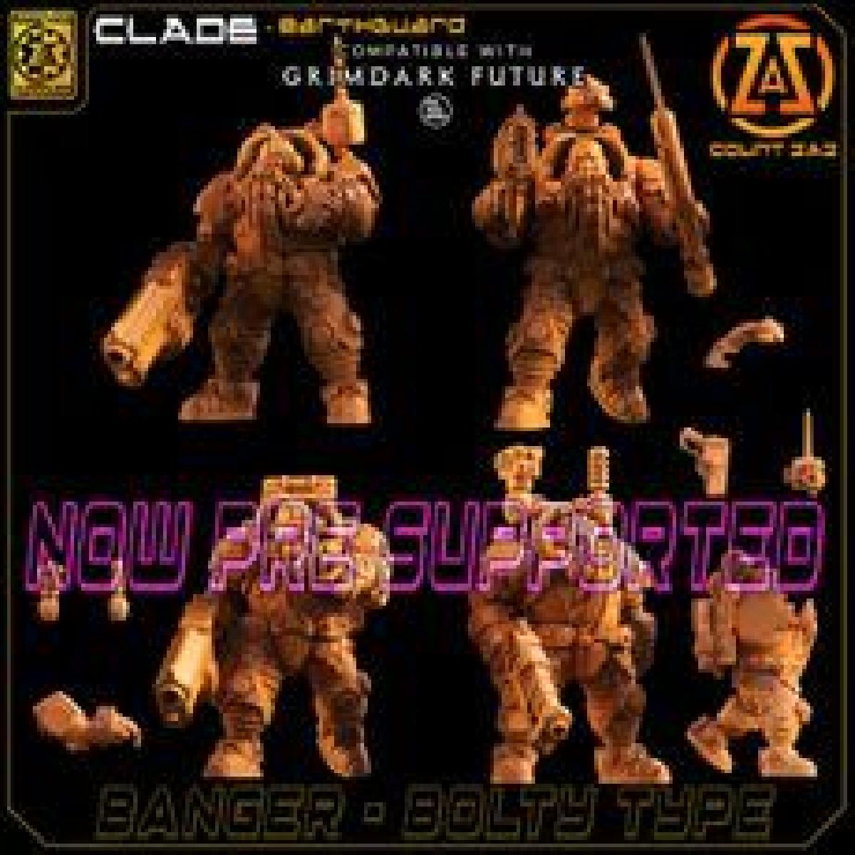 ESPECIALISTAS DA CLADE   Lider/Comunicacoes/Scanner/Medico