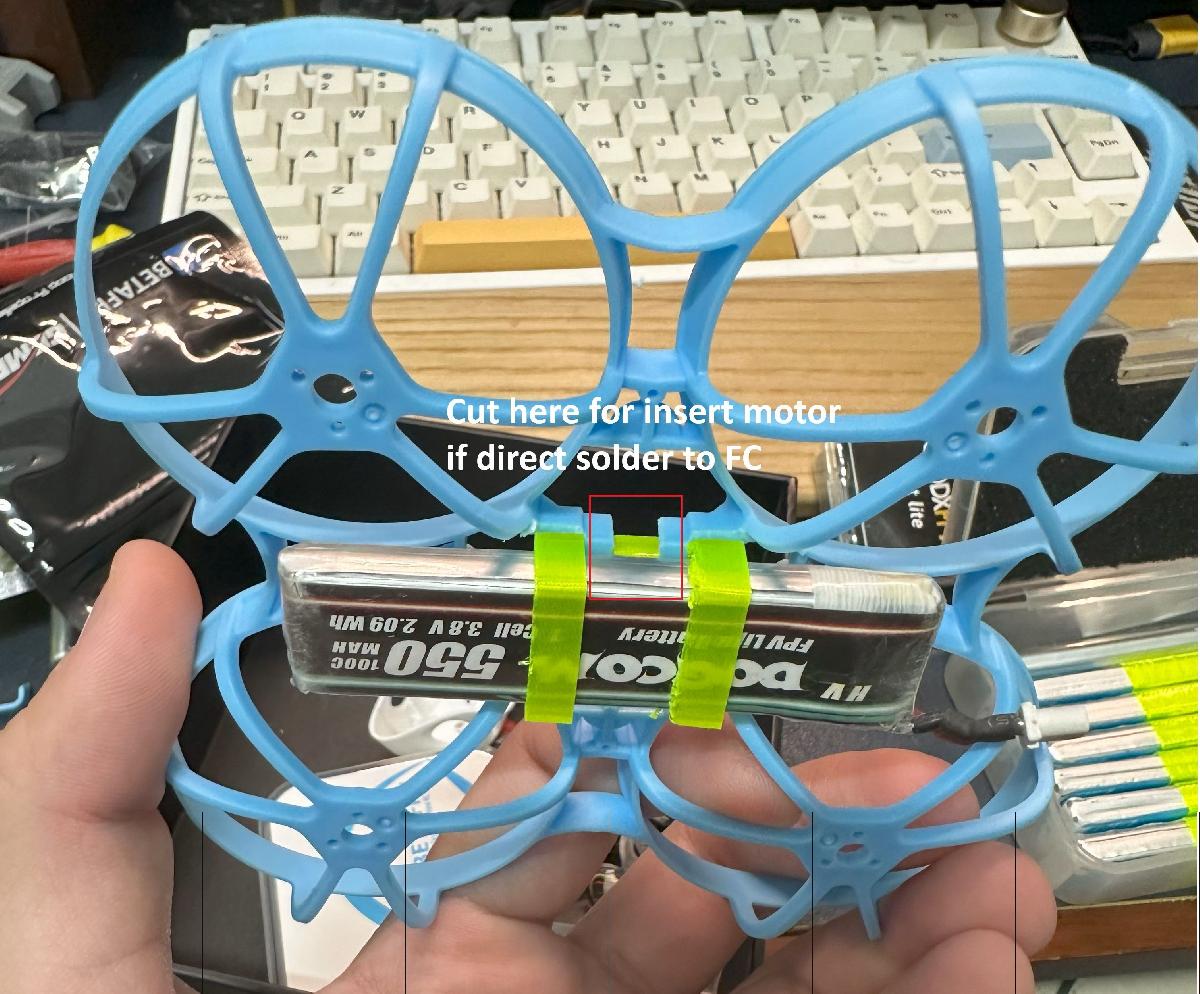 Adaptador de bateria BetaFPV Meteor 75 75pro