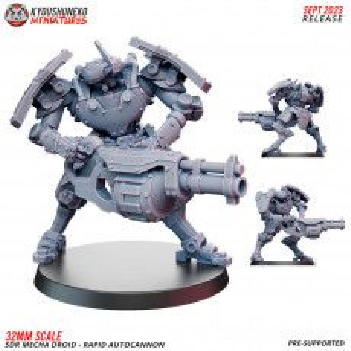 SDR Mecha Droid Autocanhao